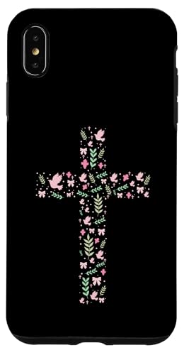 Blumenkreuz – Vintage Christian Religiöser Christus Hülle für iPhone XS Max Blumenkreuz – Vintage Christian Religiöser Christus Hülle für iPhone XS Max von Retro Christian Apparel Gifts