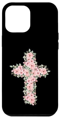 Blumenkreuz – Vintage Jesus Christus christlich religiös Hülle für iPhone 12 Pro Max Blumenkreuz – Vintage Jesus Christus christlich religiös Hülle für iPhone 12 Pro Max von Retro Christian Apparel Gifts