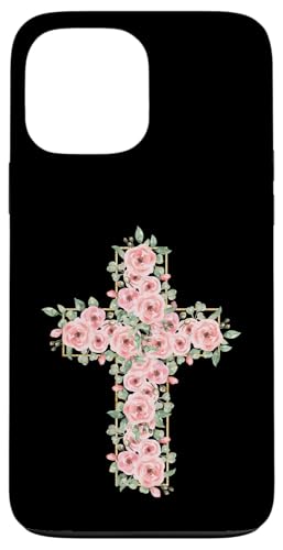 Blumenkreuz – Vintage Jesus Christus christlich religiös Hülle für iPhone 13 Pro Max Blumenkreuz – Vintage Jesus Christus christlich religiös Hülle für iPhone 13 Pro Max von Retro Christian Apparel Gifts