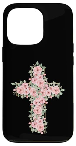 Blumenkreuz – Vintage Jesus Christus christlich religiös Hülle für iPhone 13 Pro Blumenkreuz – Vintage Jesus Christus christlich religiös Hülle für iPhone 13 Pro von Retro Christian Apparel Gifts