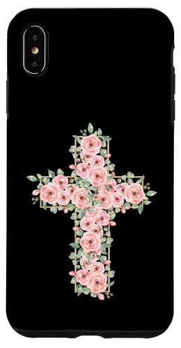 Blumenkreuz – Vintage Jesus Christus christlich religiös Hülle für iPhone XS Max Blumenkreuz – Vintage Jesus Christus christlich religiös Hülle für iPhone XS Max von Retro Christian Apparel Gifts