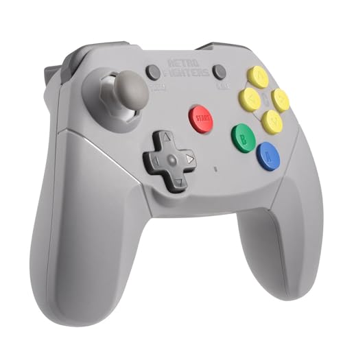 Brawler64 Wireless Edition Controller for Nintendo 64 (Grey) von Retro Fighters