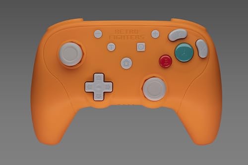Retro Fighters BattlerGC Wireless Controller (GameCube, Switch, PC) - Orange von Retro Fighters