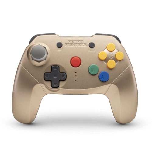 Retro Fighters Brawler64 Nintendo Switch Wireless Bluetooth NSO Edition Gold von Retro Fighters