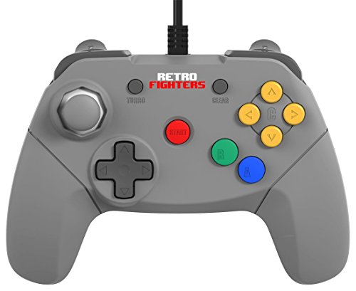 Retro Fighters Next Gen N64 Brawler64 Wired Gamepad - Grey - Nintendo 64 Retro Fighters Next Gen N64 Brawler64 Wired Gamepad - Grey - Nintendo 64 von Retro Fighters