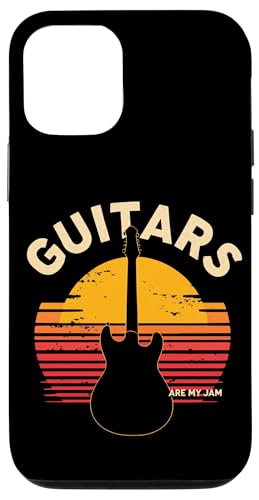 GUITARS ARE MY JAM Retro-Gitarre Hülle für iPhone 12/12 Pro GUITARS ARE MY JAM Retro-Gitarre Hülle für iPhone 12/12 Pro von Retro-Gitarren-Design