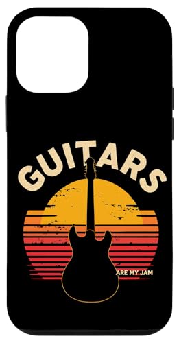 GUITARS ARE MY JAM Retro-Gitarre Hülle für iPhone 12 mini GUITARS ARE MY JAM Retro-Gitarre Hülle für iPhone 12 mini von Retro-Gitarren-Design