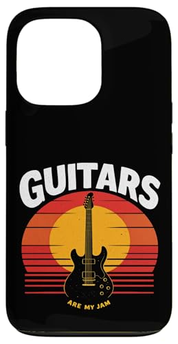 GUITARS ARE MY JAM Retro-Gitarre Hülle für iPhone 13 Pro GUITARS ARE MY JAM Retro-Gitarre Hülle für iPhone 13 Pro von Retro-Gitarren-Design