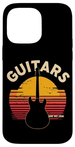 GUITARS ARE MY JAM Retro-Gitarre Hülle für iPhone 14 Pro Max GUITARS ARE MY JAM Retro-Gitarre Hülle für iPhone 14 Pro Max von Retro-Gitarren-Design