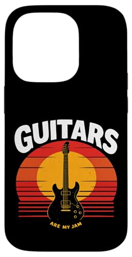 GUITARS ARE MY JAM Retro-Gitarre Hülle für iPhone 14 Pro GUITARS ARE MY JAM Retro-Gitarre Hülle für iPhone 14 Pro von Retro-Gitarren-Design