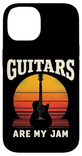 GUITARS ARE MY JAM Retro-Gitarre Hülle für iPhone 14 GUITARS ARE MY JAM Retro-Gitarre Hülle für iPhone 14 von Retro-Gitarren-Design