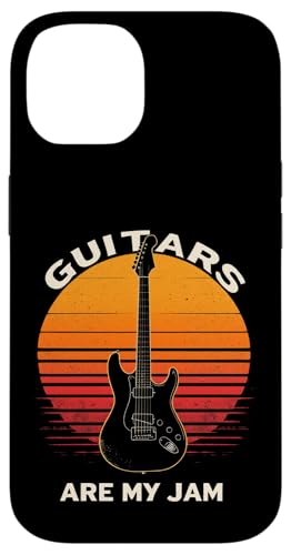 GUITARS ARE MY JAM Retro-Gitarre Hülle für iPhone 14 GUITARS ARE MY JAM Retro-Gitarre Hülle für iPhone 14 von Retro-Gitarren-Design