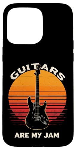 GUITARS ARE MY JAM Retro-Gitarre Hülle für iPhone 15 Pro Max GUITARS ARE MY JAM Retro-Gitarre Hülle für iPhone 15 Pro Max von Retro-Gitarren-Design