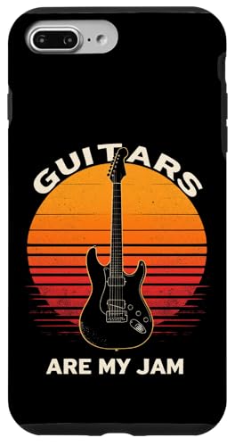 GUITARS ARE MY JAM Retro-Gitarre Hülle für iPhone 7 Plus/8 Plus GUITARS ARE MY JAM Retro-Gitarre Hülle für iPhone 7 Plus/8 Plus von Retro-Gitarren-Design