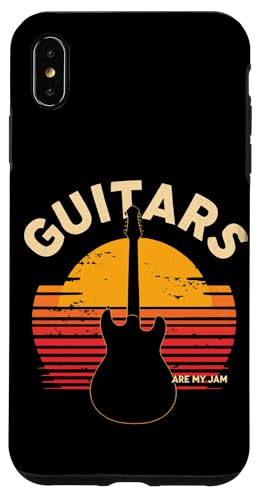 GUITARS ARE MY JAM Retro-Gitarre Hülle für iPhone XS Max GUITARS ARE MY JAM Retro-Gitarre Hülle für iPhone XS Max von Retro-Gitarren-Design