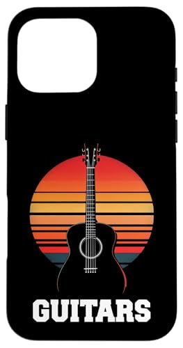 GUITARS Retro-Gitarre Hülle für iPhone 16 Pro Max GUITARS Retro-Gitarre Hülle für iPhone 16 Pro Max von Retro-Gitarren-Design