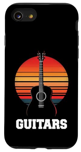 GUITARS Retro-Gitarre Hülle für iPhone SE (2020) / 7 / 8 von Retro-Gitarren-Design