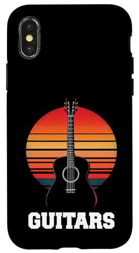 GUITARS Retro-Gitarre Hülle für iPhone X/XS GUITARS Retro-Gitarre Hülle für iPhone X/XS von Retro-Gitarren-Design