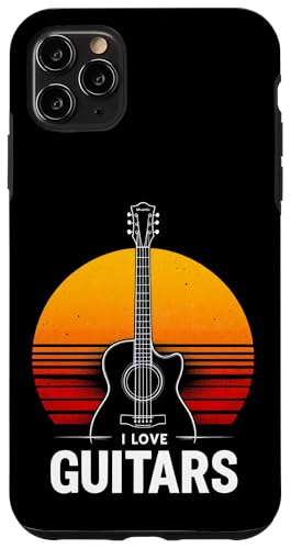 I LOVE GUITARS Retro-Gitarre Hülle für iPhone 11 Pro Max I LOVE GUITARS Retro-Gitarre Hülle für iPhone 11 Pro Max von Retro-Gitarren-Design