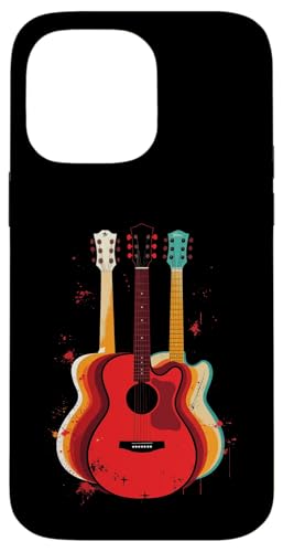 Retro-Gitarre Hülle für iPhone 14 Pro Max Retro-Gitarre Hülle für iPhone 14 Pro Max von Retro-Gitarren-Design