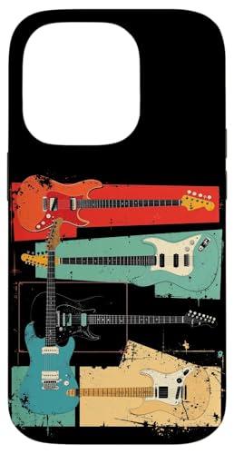 Retro-Gitarre Hülle für iPhone 14 Pro Retro-Gitarre Hülle für iPhone 14 Pro von Retro-Gitarren-Design