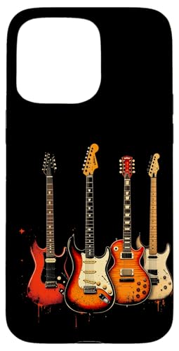 Retro-Gitarre Hülle für iPhone 15 Pro Max Retro-Gitarre Hülle für iPhone 15 Pro Max von Retro-Gitarren-Design