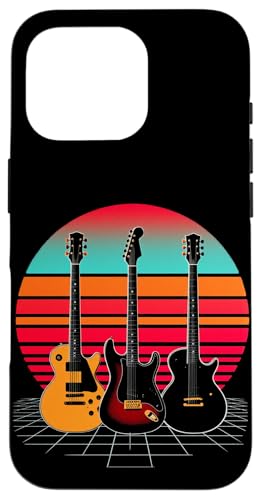 Retro-Gitarre Hülle für iPhone 16 Pro Retro-Gitarre Hülle für iPhone 16 Pro von Retro-Gitarren-Design