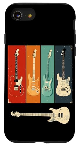 Retro-Gitarre Hülle für iPhone SE (2020) / 7 / 8 von Retro-Gitarren-Design