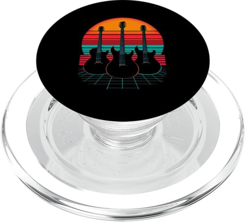 Retro-Gitarre PopSockets PopGrip für MagSafe von Retro-Gitarren-Design
