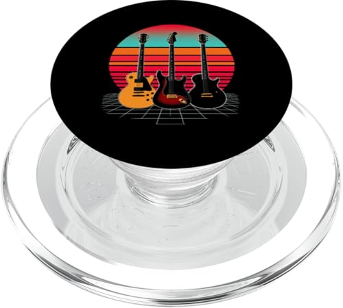 Retro-Gitarre PopSockets PopGrip für MagSafe von Retro-Gitarren-Design