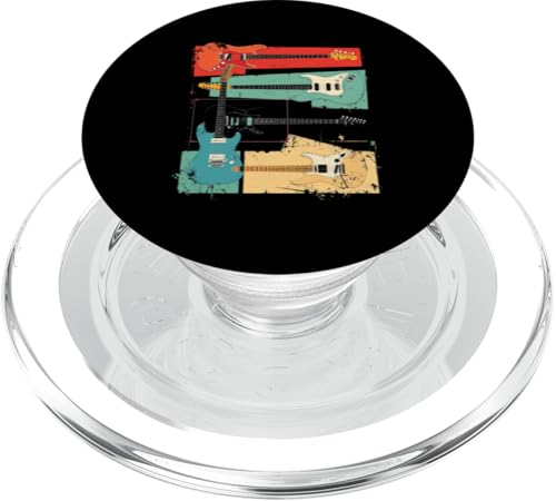 Retro-Gitarre PopSockets PopGrip für MagSafe von Retro-Gitarren-Design
