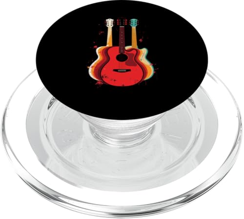 Retro-Gitarre PopSockets PopGrip für MagSafe von Retro-Gitarren-Design