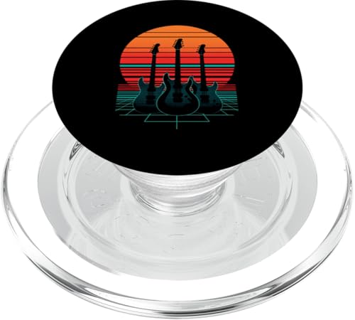 Retro-Gitarre PopSockets PopGrip für MagSafe von Retro-Gitarren-Design
