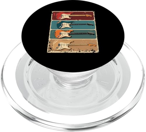 Retro-Gitarre PopSockets PopGrip für MagSafe von Retro-Gitarren-Design