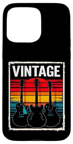 VINTAGE Retro-Gitarre Hülle für iPhone 15 Pro Max VINTAGE Retro-Gitarre Hülle für iPhone 15 Pro Max von Retro-Gitarren-Design