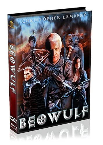 Beowulf - Mediabook - Cover B - Limited Edition auf 444 Stück (+ DVD) [Blu-ray] von Retro Gold 63