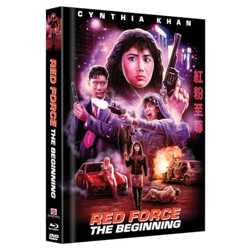 Red Force - The Beginning - Limitiertes Mediabook auf 444 Stück - Cover A (Blu-ray + DVD) von Retro Gold 63