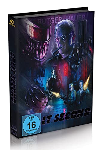 Split Second - Wattiertes Mediabook - Limitiert auf 222 Stück - Cover A (Blu-ray + DVD + Bonus-DVD) von Retro Gold 63
