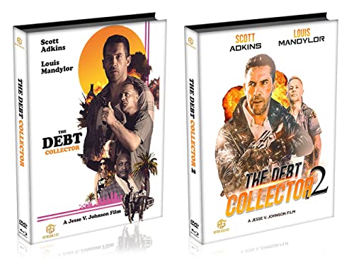 The Debt Collector 1+2 - Mediabook - Limited Edition auf 500 Stück - Scott Adkins (+ DVD) [Blu-ray] von Retro Gold 63