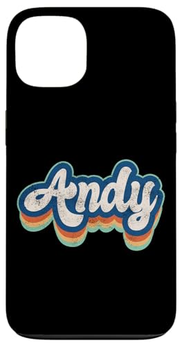 Andy Vorname Boy Vintage Style 70er 80er Jahre Personalisiert Hülle für iPhone 13 Andy Vorname Boy Vintage Style 70er 80er Jahre Personalisiert Hülle für iPhone 13 von Retro Groovy Name Fathers Day outfit For Men