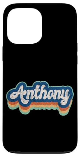 Anthony Vorname Junge Vintage Stil 70er 80er Jahre Personalisiert Hülle für iPhone 13 Pro Max Anthony Vorname Junge Vintage Stil 70er 80er Jahre Personalisiert Hülle für iPhone 13 Pro Max von Retro Groovy Name Fathers Day outfit For Men