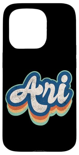 Ari Vorname Junge Vintage Stil 70er 80er Jahre Personalisiert Hülle für iPhone 15 Pro Ari Vorname Junge Vintage Stil 70er 80er Jahre Personalisiert Hülle für iPhone 15 Pro von Retro Groovy Name Fathers Day outfit For Men