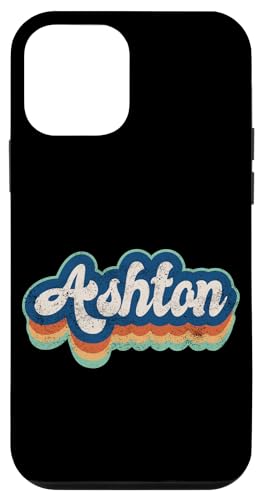 Ashton Vorname Boy Vintage Style 70er 80er Jahre Personalisiert Hülle für iPhone 12 mini Ashton Vorname Boy Vintage Style 70er 80er Jahre Personalisiert Hülle für iPhone 12 mini von Retro Groovy Name Fathers Day outfit For Men