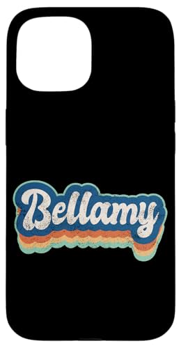 Bellamy Vorname Boy Vintage Style 70er 80er Jahre Personalisiert Hülle für iPhone 15 Bellamy Vorname Boy Vintage Style 70er 80er Jahre Personalisiert Hülle für iPhone 15 von Retro Groovy Name Fathers Day outfit For Men