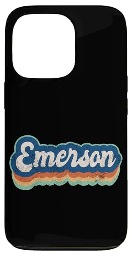 Emerson Vorname Boy Vintage Style 70er 80er Jahre Personalisiert Hülle für iPhone 13 Pro Emerson Vorname Boy Vintage Style 70er 80er Jahre Personalisiert Hülle für iPhone 13 Pro von Retro Groovy Name Fathers Day outfit For Men