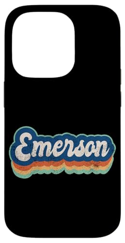 Emerson Vorname Boy Vintage Style 70er 80er Jahre Personalisiert Hülle für iPhone 14 Pro Emerson Vorname Boy Vintage Style 70er 80er Jahre Personalisiert Hülle für iPhone 14 Pro von Retro Groovy Name Fathers Day outfit For Men