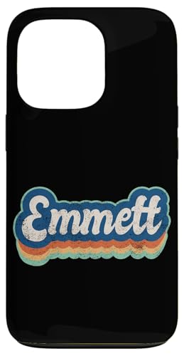 Emmett Vorname Boy Vintage Style 70er 80er Jahre Personalisiert Hülle für iPhone 13 Pro Emmett Vorname Boy Vintage Style 70er 80er Jahre Personalisiert Hülle für iPhone 13 Pro von Retro Groovy Name Fathers Day outfit For Men