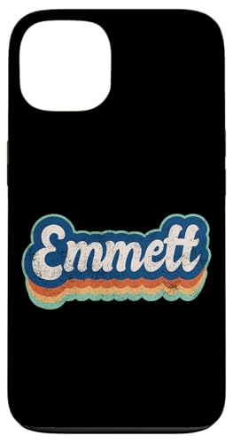 Emmett Vorname Boy Vintage Style 70er 80er Jahre Personalisiert Hülle für iPhone 13 Emmett Vorname Boy Vintage Style 70er 80er Jahre Personalisiert Hülle für iPhone 13 von Retro Groovy Name Fathers Day outfit For Men