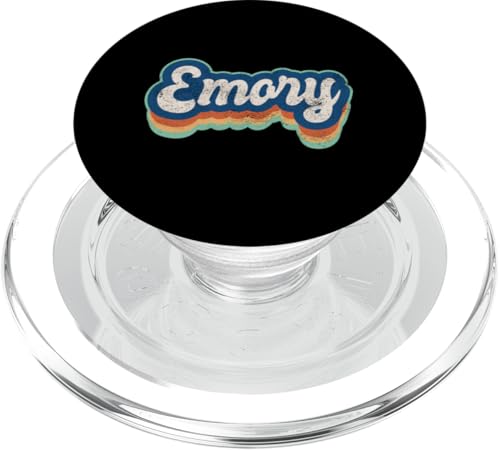 Emory Vorname Boy Vintage Style 70er 80er Jahre Personalisiert PopSockets PopGrip für MagSafe Emory Vorname Boy Vintage Style 70er 80er Jahre Personalisiert PopSockets PopGrip für MagSafe von Retro Groovy Name Fathers Day outfit For Men