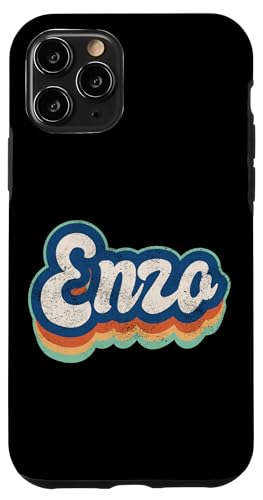 Enzo Vorname Junge Vintage Stil 70er 80er Jahre Personalisiert Hülle für iPhone 11 Pro Enzo Vorname Junge Vintage Stil 70er 80er Jahre Personalisiert Hülle für iPhone 11 Pro von Retro Groovy Name Fathers Day outfit For Men